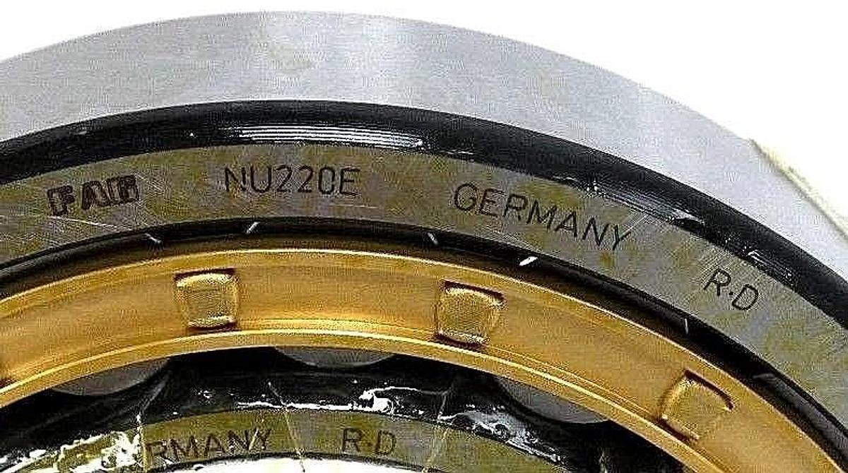 Used NIB CONSOLIDATED NJ-220E M CYLINDRICAL ROLLER BEARING NJ220EM