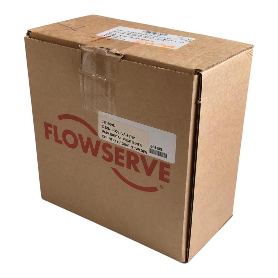 Flowserve PMV D3 Smart Valve Digital Positioner HART 4-20mA D3XNU-D23PVA-Z5TM