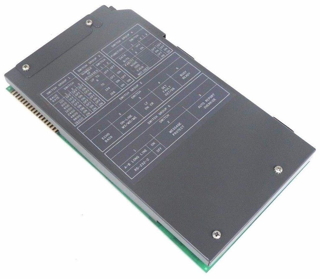 Used ALLEN BRADLEY 1770-RG PLC-2 FAMILY REPORT MODULE FIRMWARE REV G SER A 1770RG