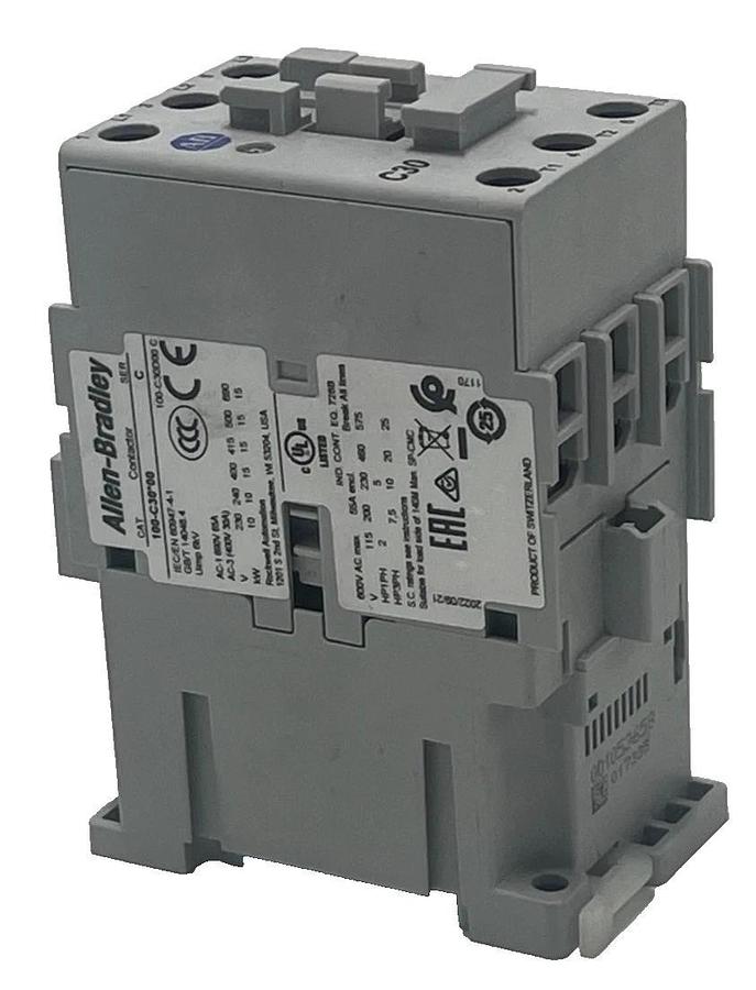 Allen Bradley 100-C30D00 /C IEC Contactor 30A 600V 120VAC COIL 100-C30*00 NSNP
