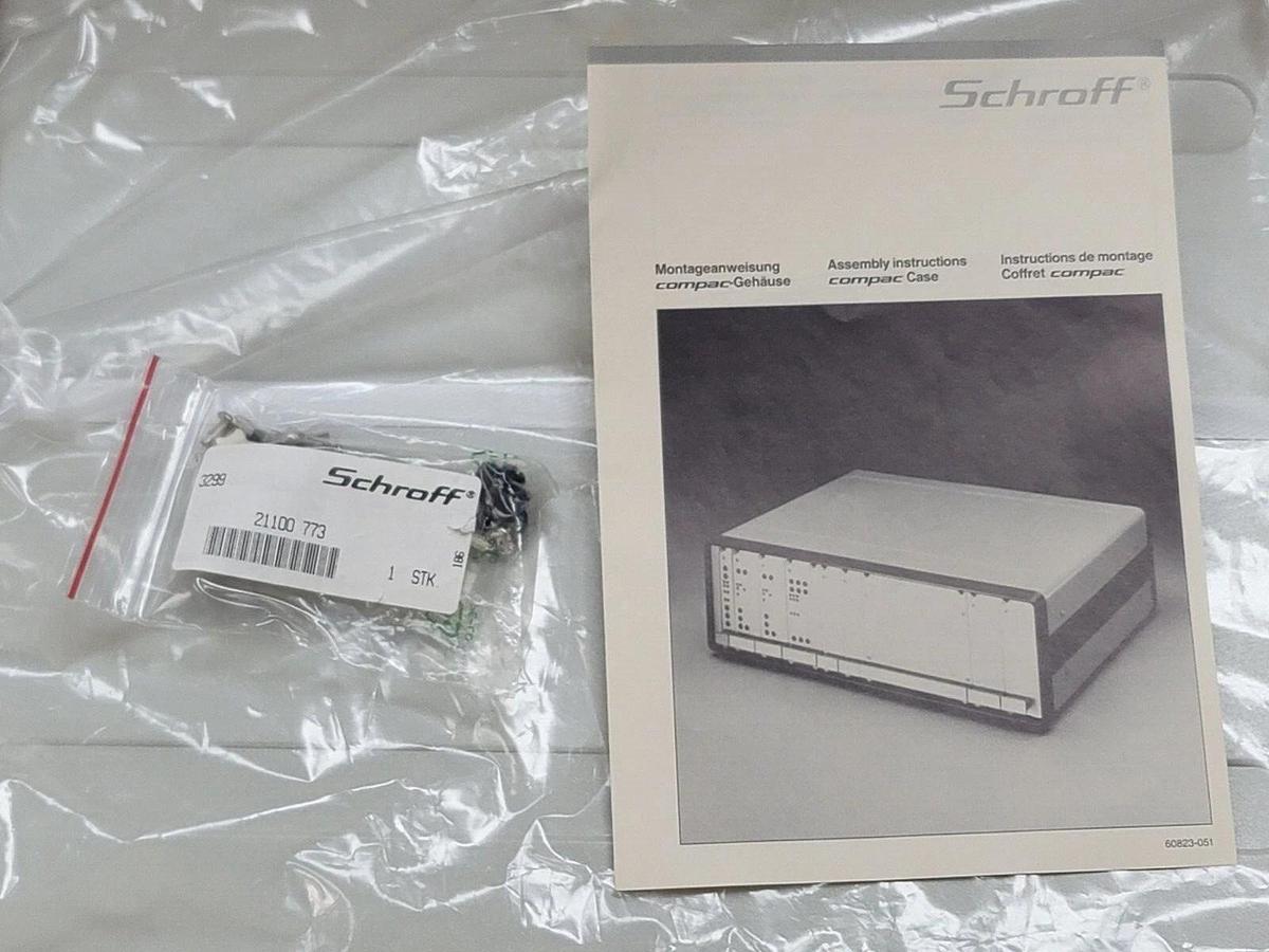Used NIB PENTAIR SCHROFF 10823-453 CABINET SECTION 364MM X 280.5MM X 313M