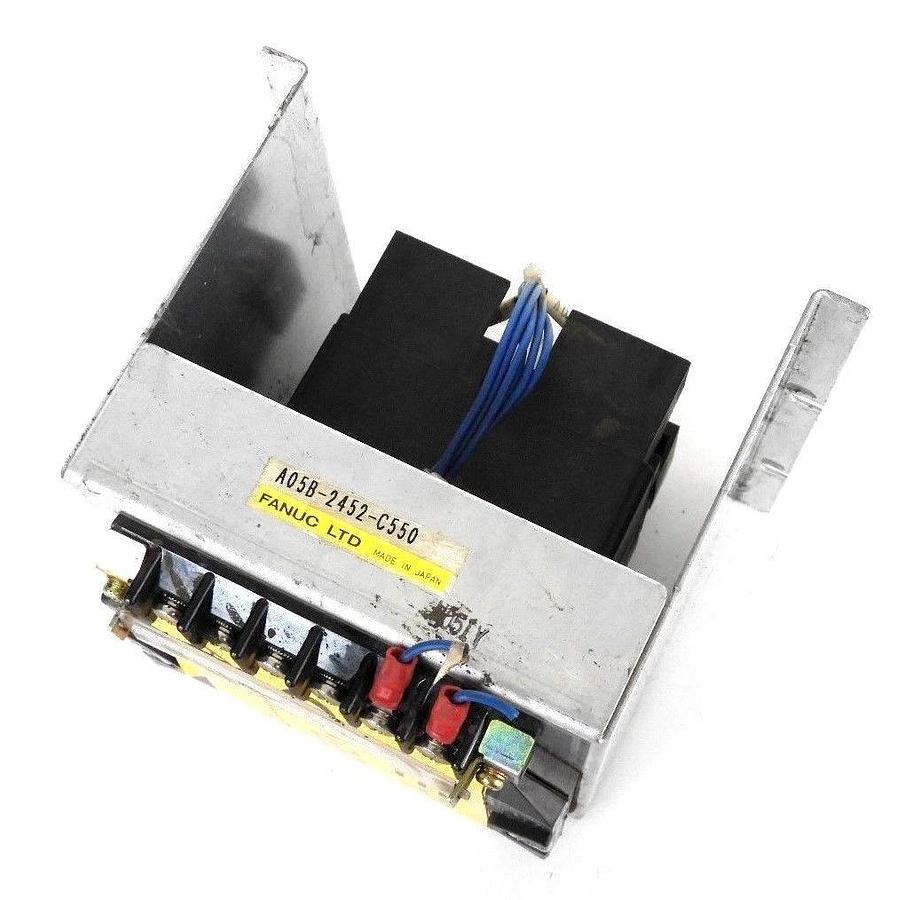 Used FANUC A05B-2452-C550 ROBOT BATTERY UNIT A05B2452C550