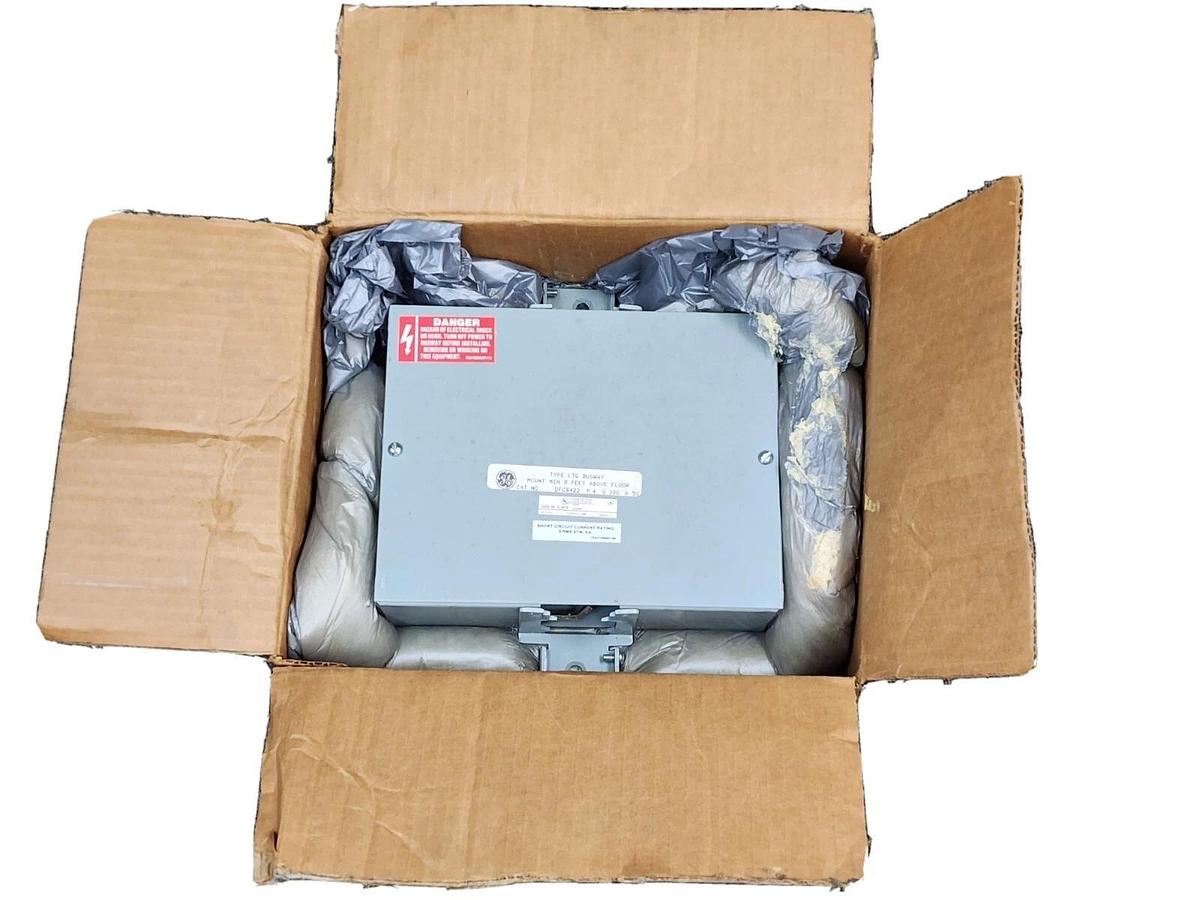 Used NEW GENERAL ELECTRIC DFCB422 FEED-IN BOX 50A 300V 4P CENTER TYPE