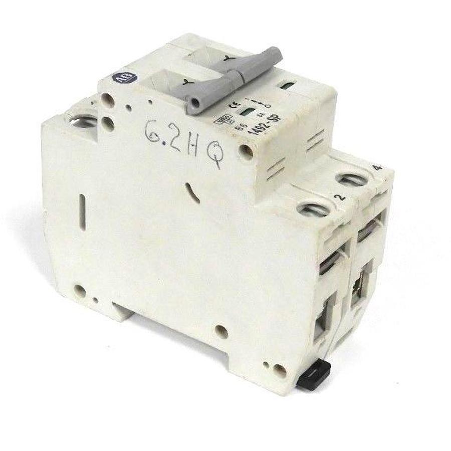 Used ALLEN BRADLEY 1492-SP2B060 MINIATURE CIRCUIT BREAKER SER. C