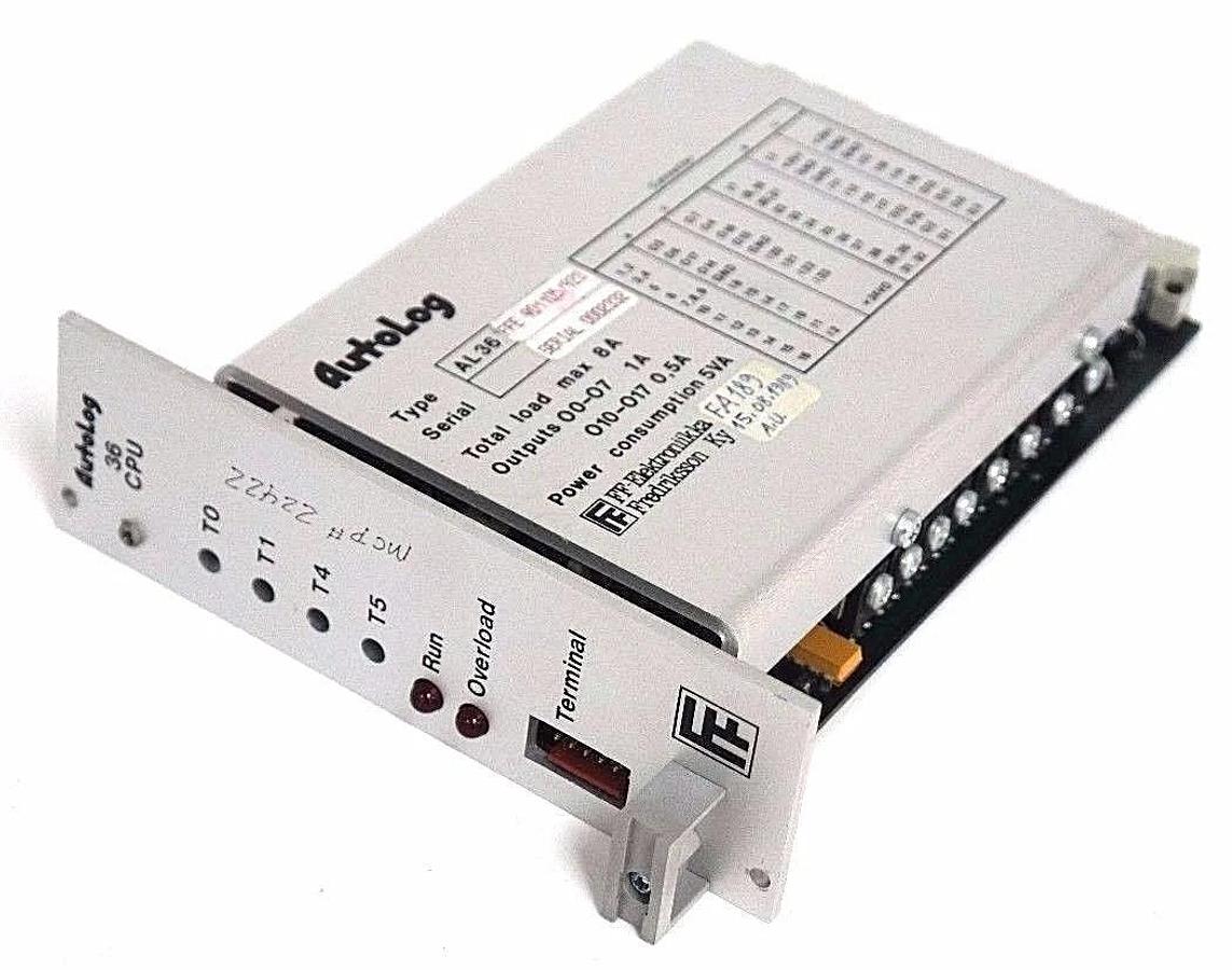 Used AUTOLOG FF-ELEKTRONNIKKA AL36 CPU MODULE, FFE 901105/923, AL36IFC1, 30213