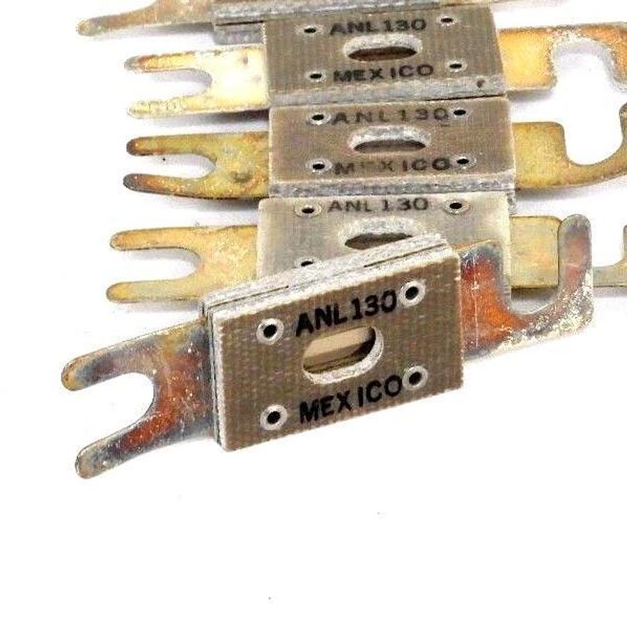 LOT OF 10 NEW BUSSMANN ANL130 FUSES 130A 80V NON TIME DELAY