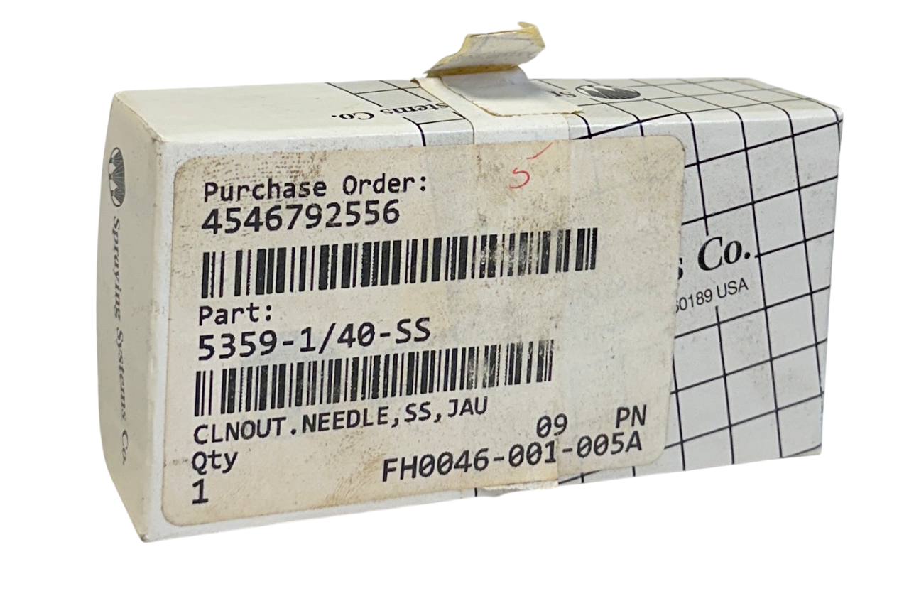 Used SPRAYING SYSTEMS CO 5359-1/40-SS / 5359140SS CLEANOUT NEEDLE STAINLESS NSMP