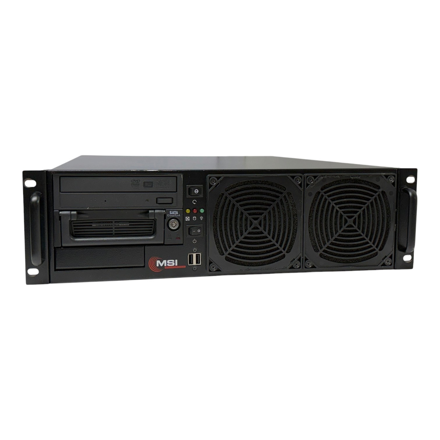 Used Micholan Systems MSI 2U Industrial Rackmount PC Server Controller