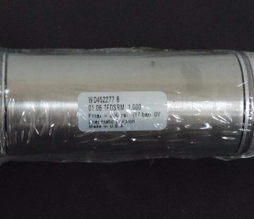 Used NEW PARKER WD452277 B PNEUMATIC CYLINDER 01.06 TFDSRM