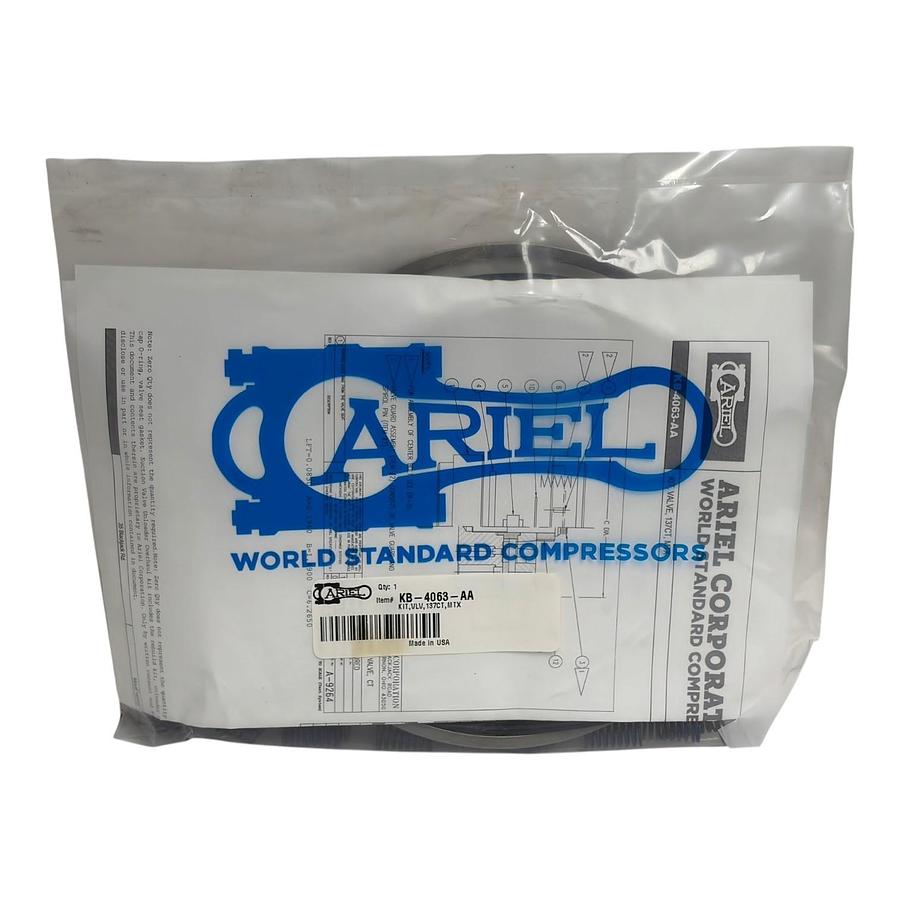 Ariel KB-4063-AA Compressor Valve Kit 137CT MTX OEM Rebuild Kit New