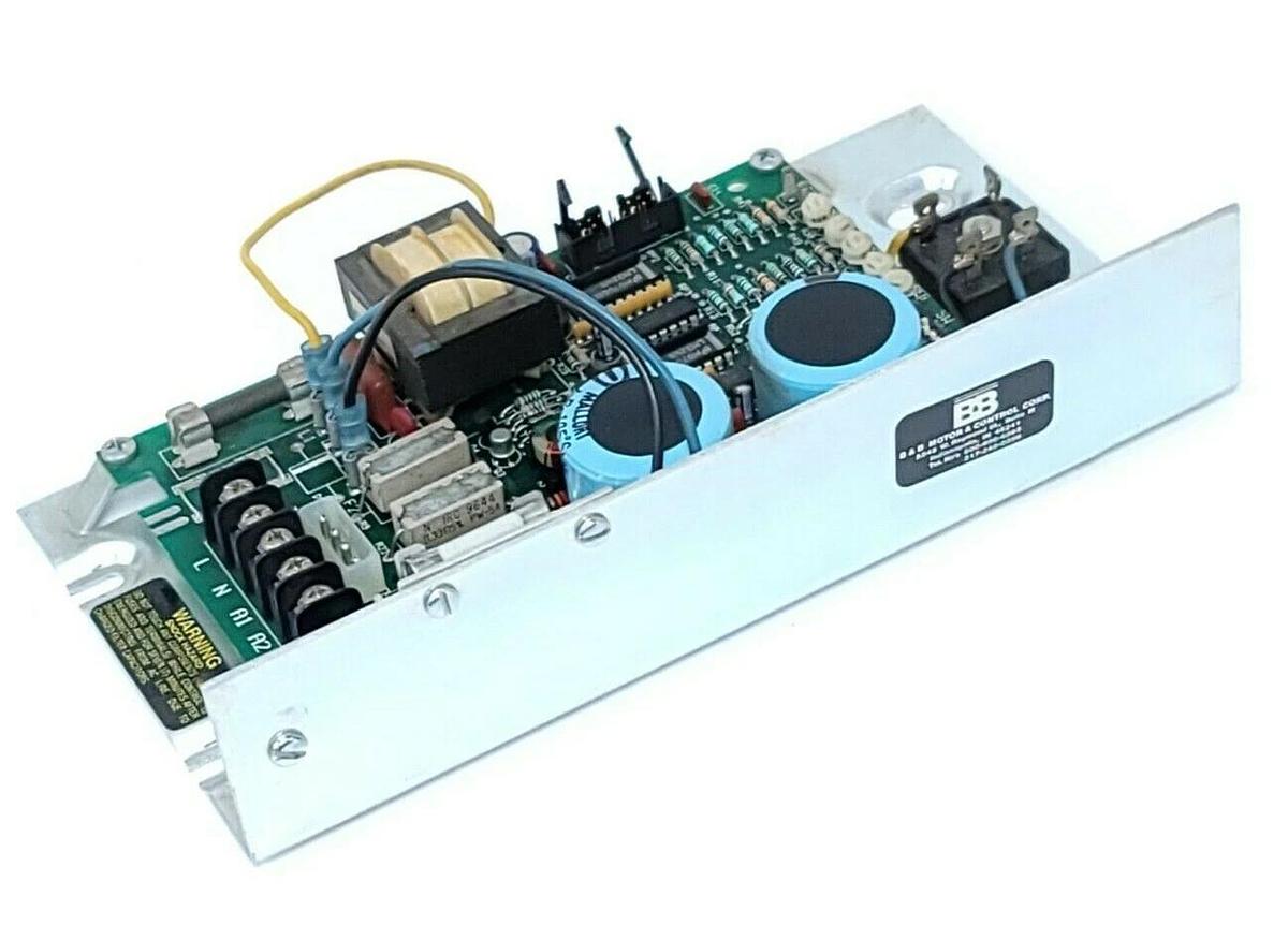 Used BODINE ELECTRIC CO. MODEL: 850 DC MOTOR CONTROL INPUT: 115 VAC, 50/60HZ 9.0A