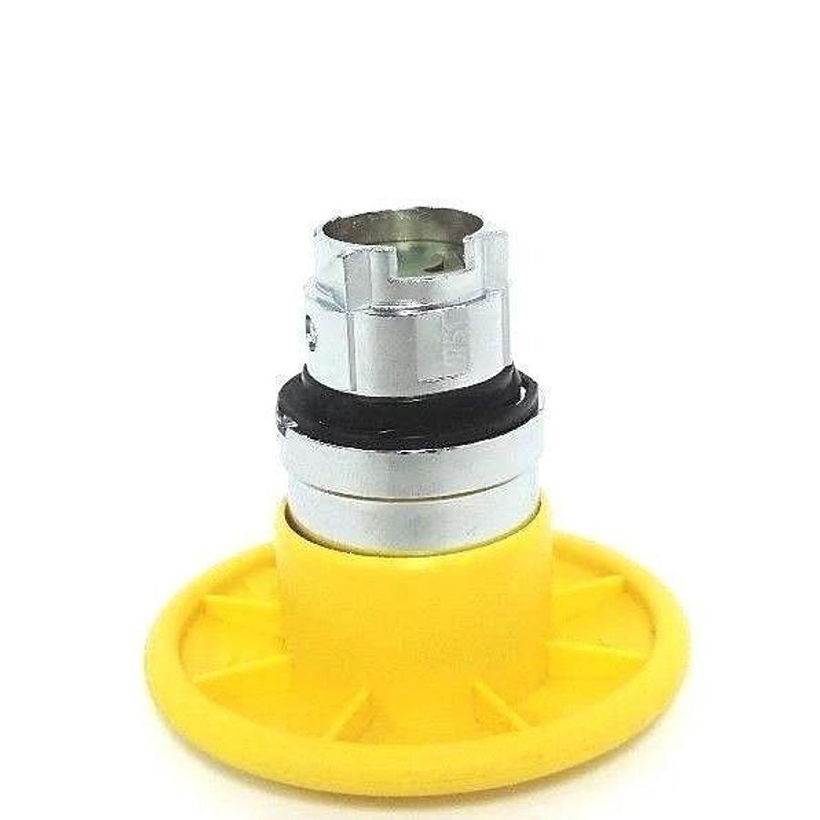Used NEW TELEMECANIQUE ZB4BR5 MOMENTARY MUSHROOM 60MM YELLOW