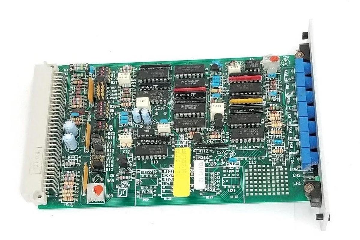Used BERGES EGKRACKB/D01 CONTROL BOARD 931103 12 , 931103 7 24