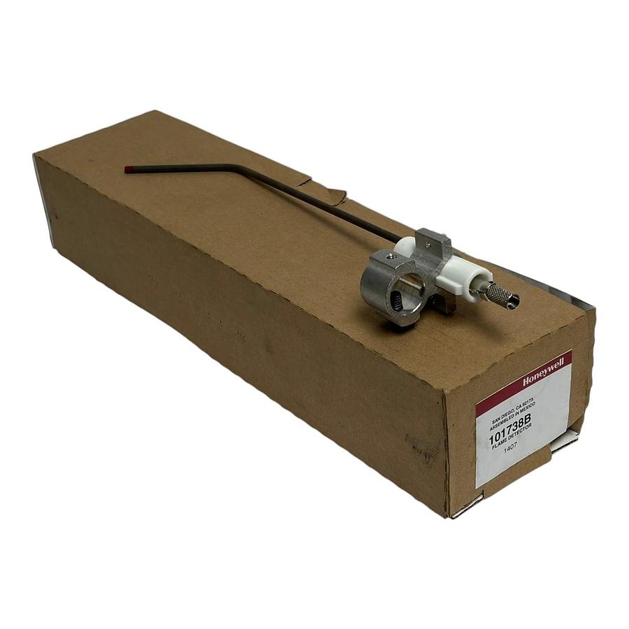 Used Honeywell 101738B Flame Detector Rod Sensor Igniter Assembly New Surplus