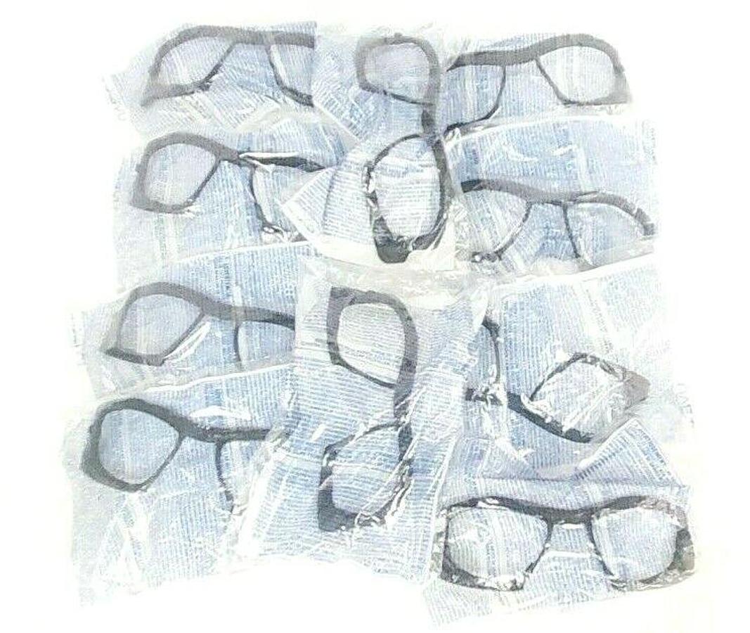 Used LOT OF 10 NEW UVEX SPERIAN S6250 SEISMIC REPLACEMENT FOAM GLASSES/GOGGLES FRAMES