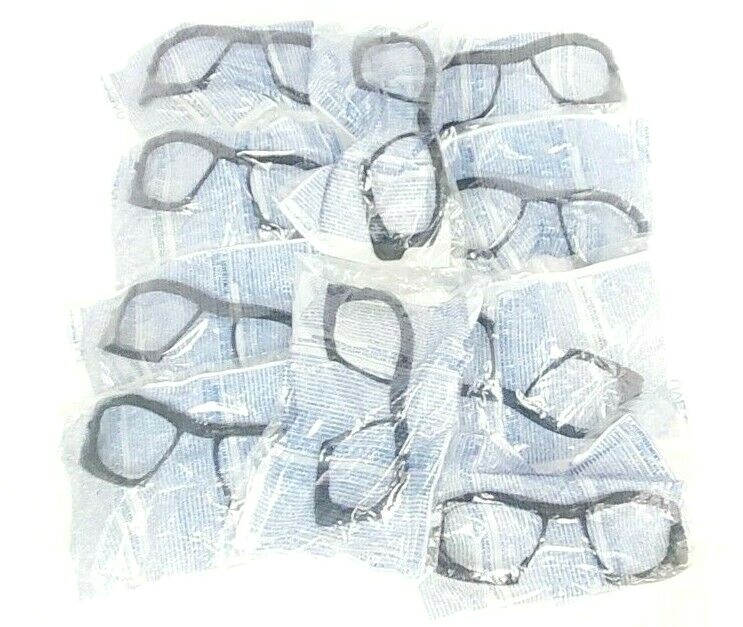 Used LOT OF 10 NEW UVEX SPERIAN S6250 SEISMIC REPLACEMENT FOAM GLASSES/GOGGLES FRAMES