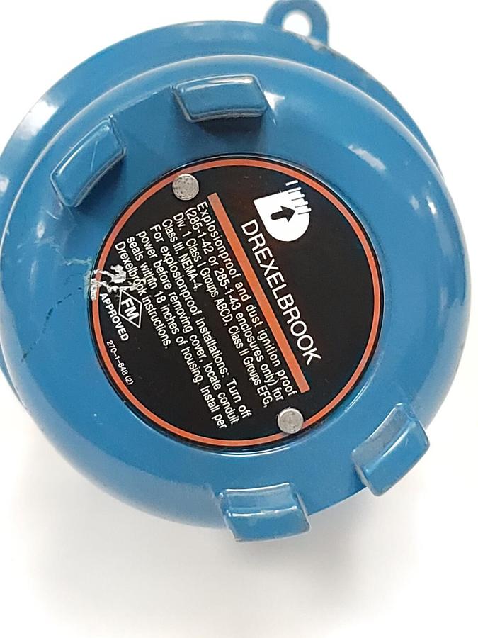 Used NEW AMETEK DREXELBROOK 270-1-648 (2) LEVEL CONTROL TRANSMITTER 2701648