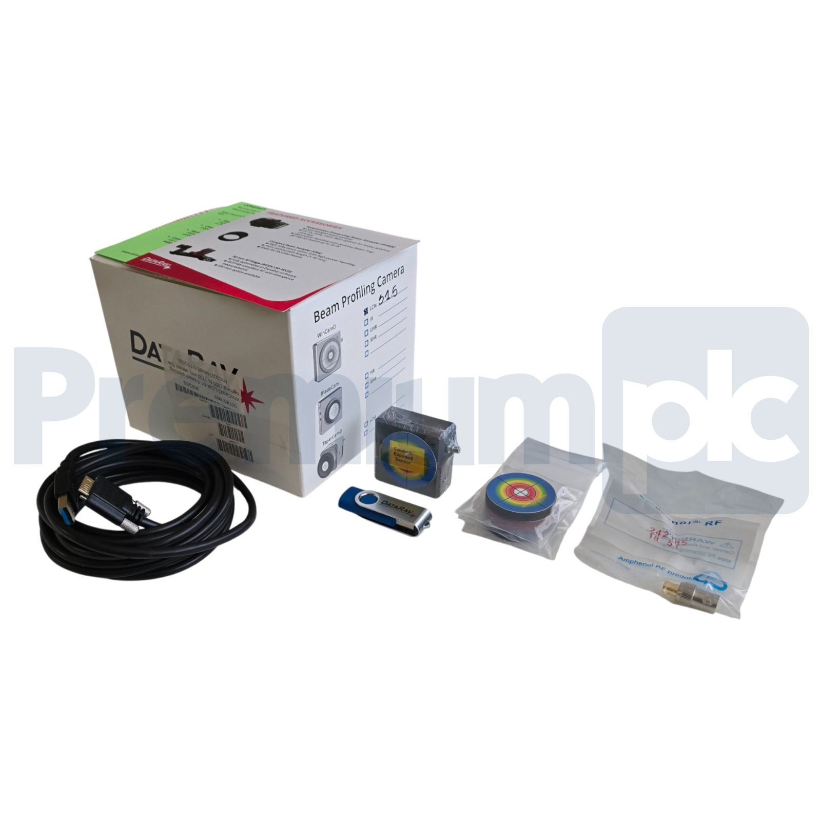 Used DataRay WinCamD-LCM CMOS Beam Profiler S-WCD-LCM-S1.5 2048x2048 Pixels USB3 NSMP