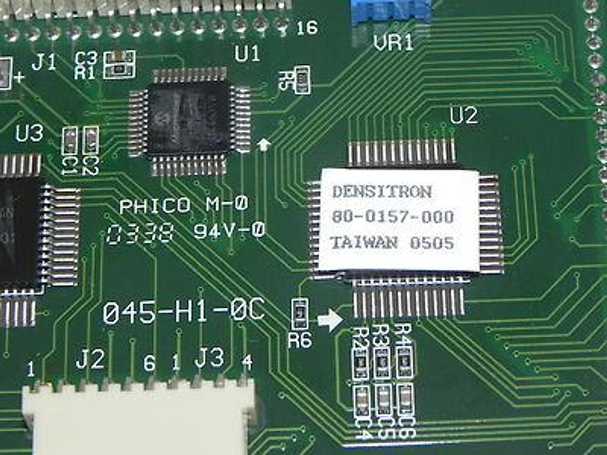 Used DENSITRON 045-H1-0C LCD DISPLAY PHICO M-0, 80-0157-000 4'' DISPLAY
