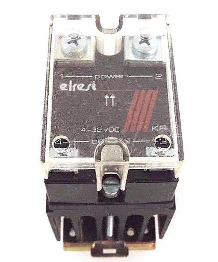 Used NIB ELREST 3200105 OC-ELAFORCE II SOLID STATE RELAY KR-25/TR-800/B/S/N/E1/D