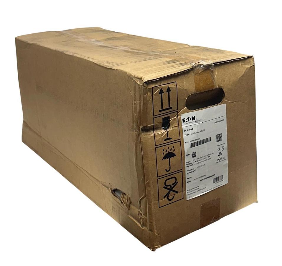 Used EATON SVX020A1-4A3B1 / SVX020A14A3B1 SVX9000 AC INVERTER DRIVE 18.5kW/25HP NSFS