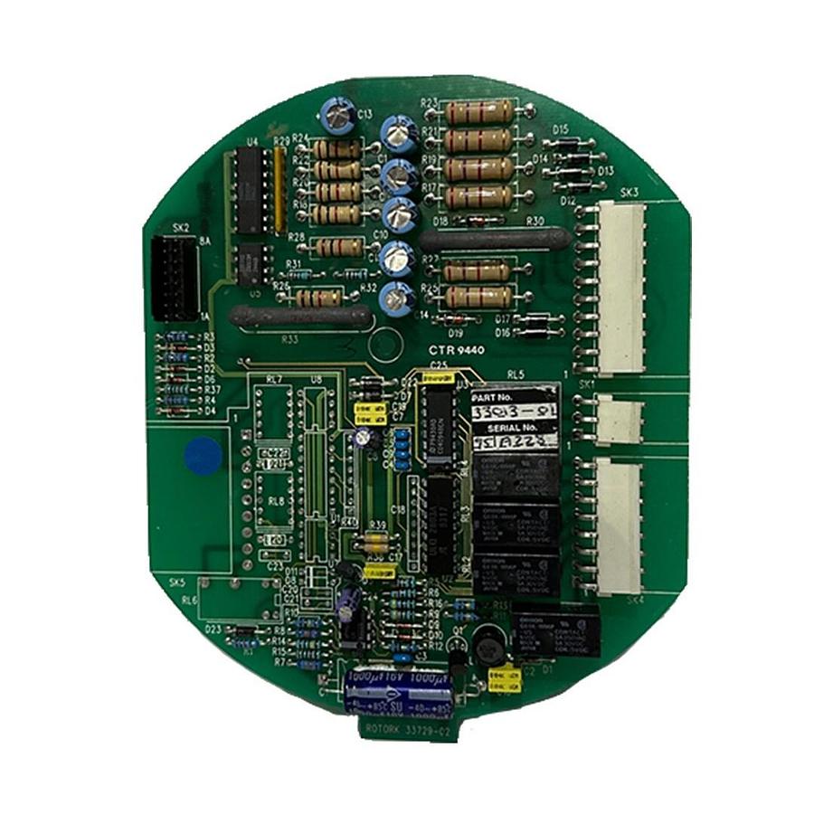 Used ROTORK 33729-02 / 3372902 PROCESS CONTROL BOARD