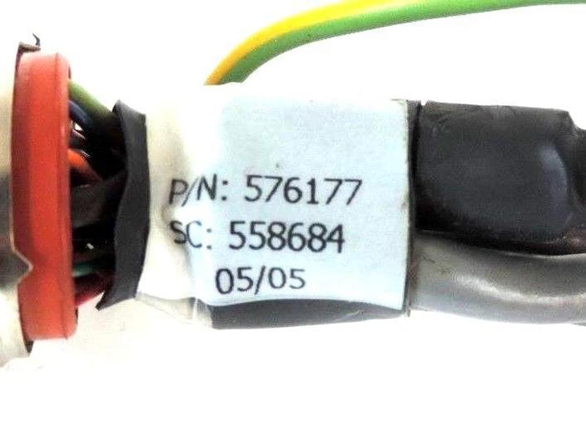Used MATRIX M83723/73R2028N SOCKET 28 PIN CONN.W/ RESOLVER, TRANSDUCER & CONTROL PLUG