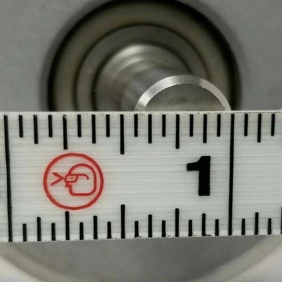 Used APPLIED MOTOR PRODUCTS HT34-486D-YAA 2-PHASE STEP MOTOR 2.96V 1.8 DEG. STEP