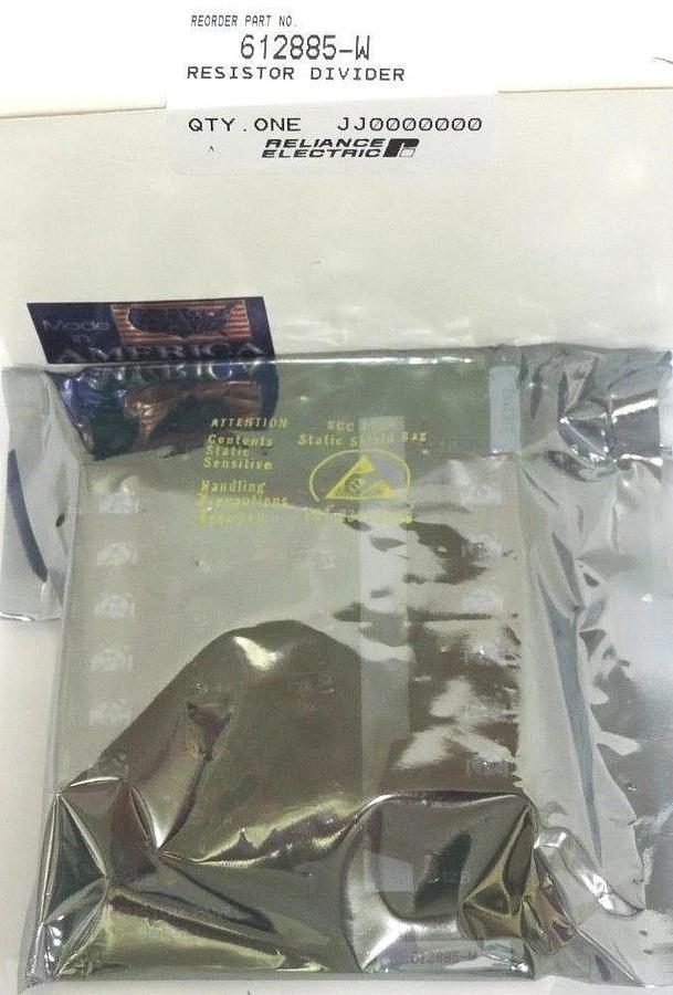 Used NIB RELIANCE ELECTRIC 0-58801 PC RESISTOR BOARD 612885-W RESISTOR DIVIDER