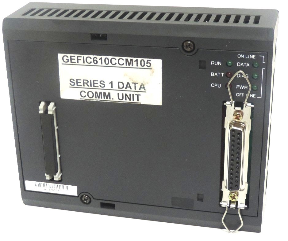 Used GE FANUC IC610CCM105 SERIES 1 DATA COMM. UNIT (IN BOX)