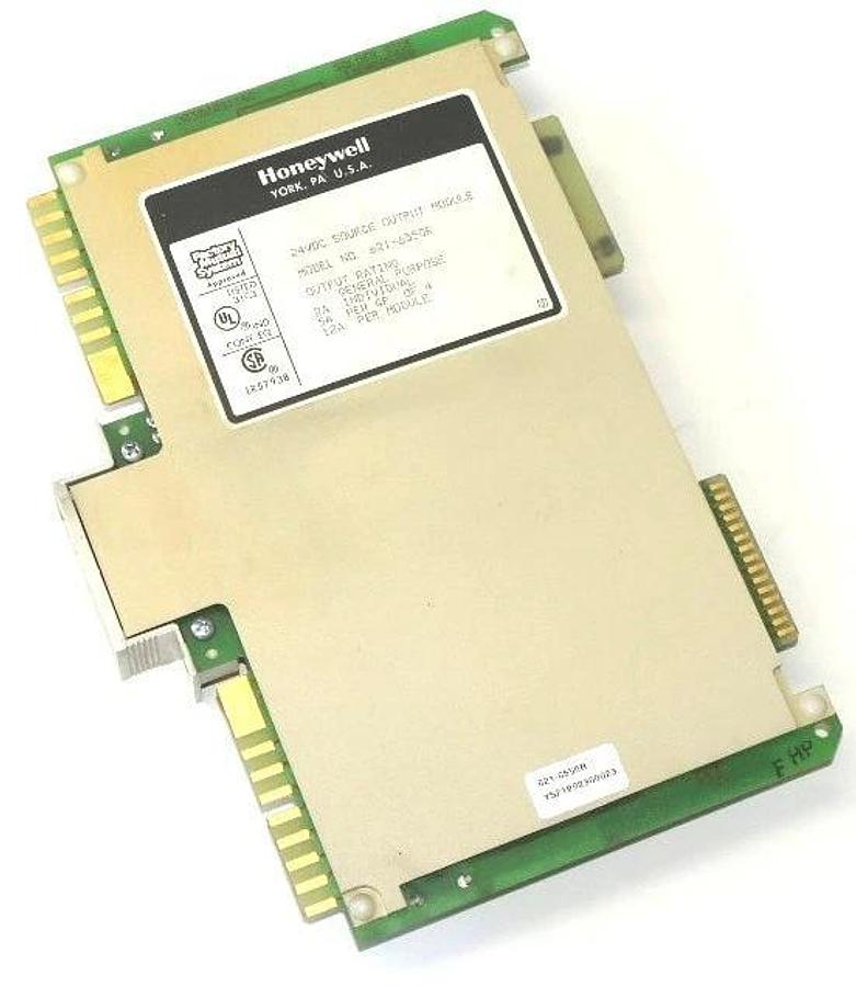Used HONEYWELL 621-6550R OUTPUT MODULE 24VDC W/O WIRING HARNESS 6216550R