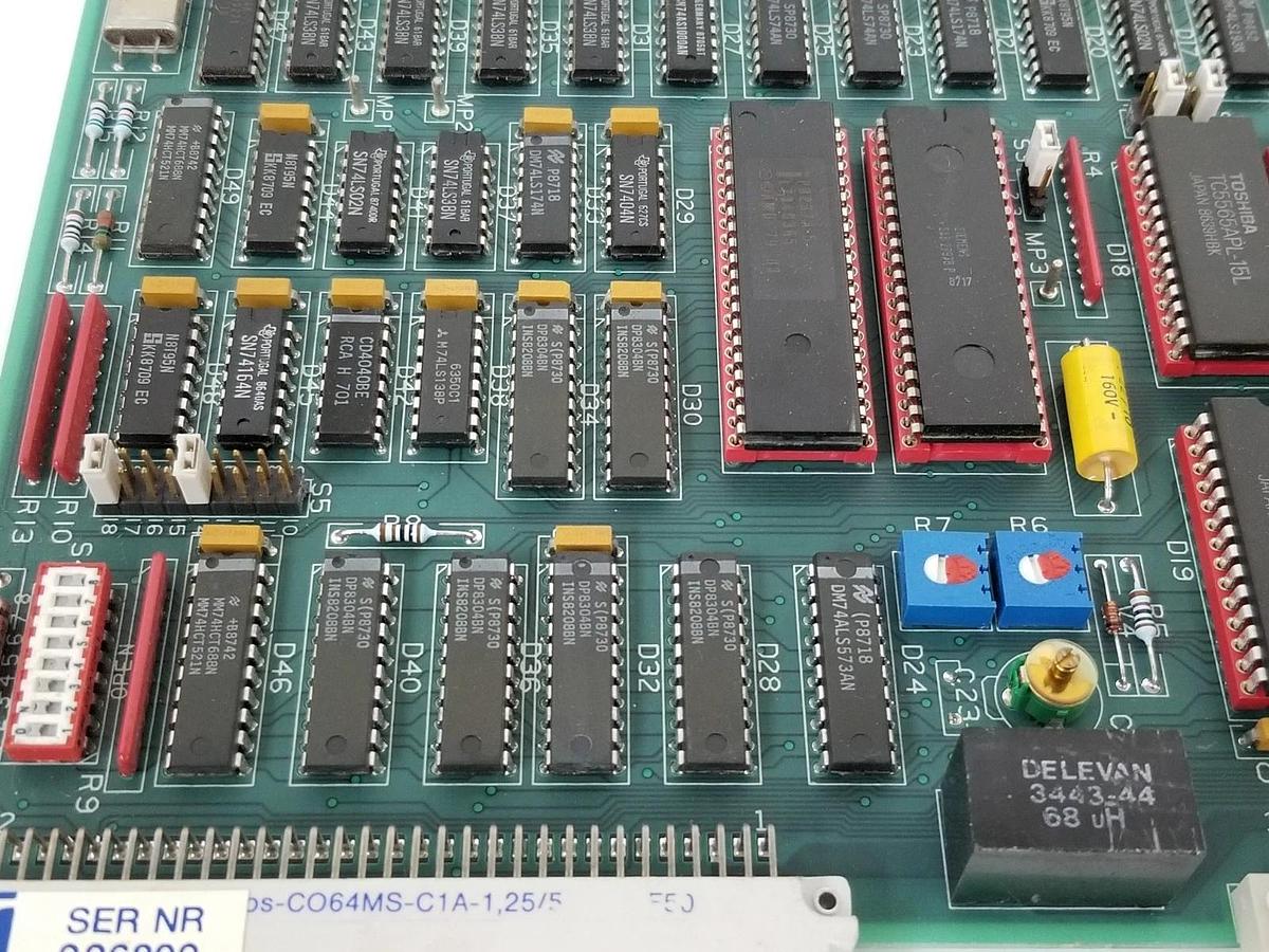 Used ABB / STROMBERG FDC86-CONT FLOPPY DISK CONTROLLER 57770163 5761168-5C MT746