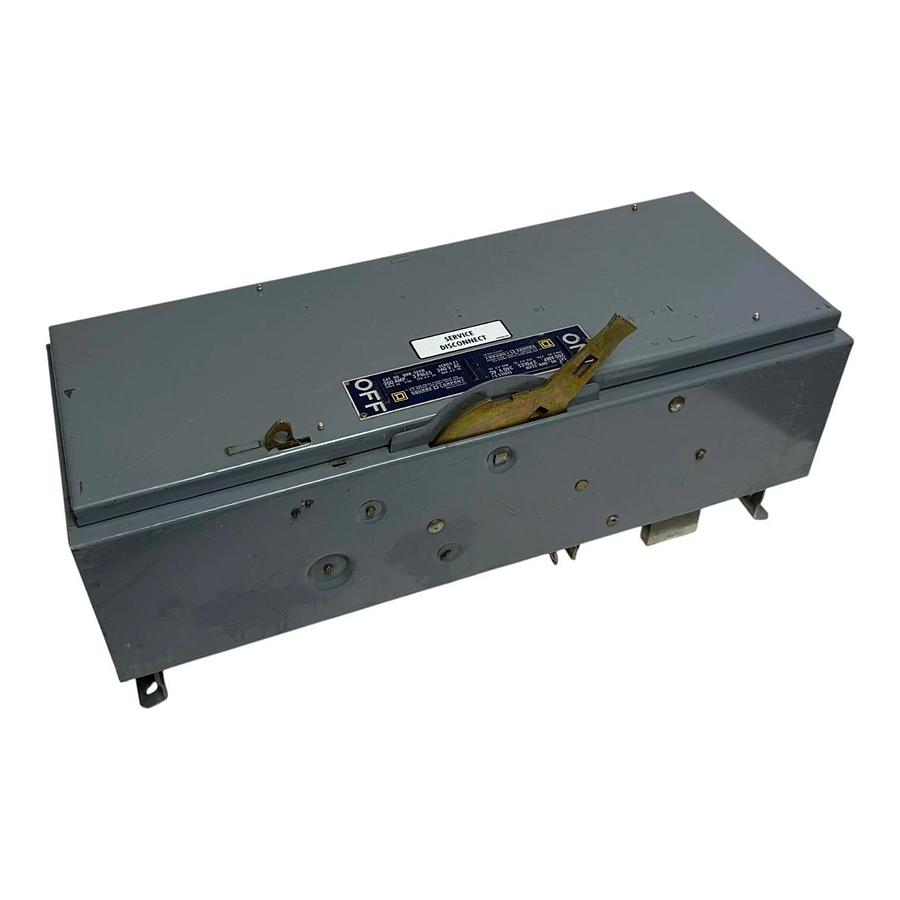 Used Square D QMB-324W QMB Branch Switch Panel Fusible Disconnect 200A 240V 3P E1