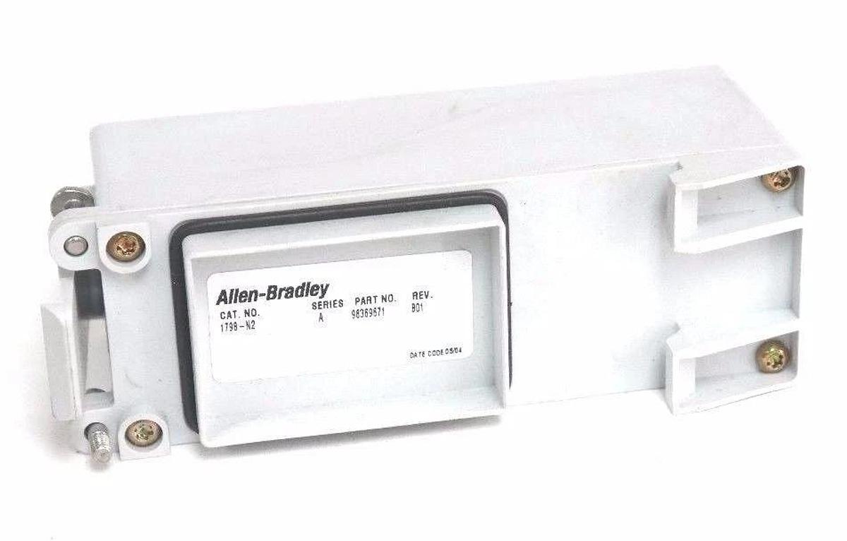 Used LOT OF 2 NEW ALLEN BRADLEY 1798-N2 FILLER MODULES SER A 1798N2