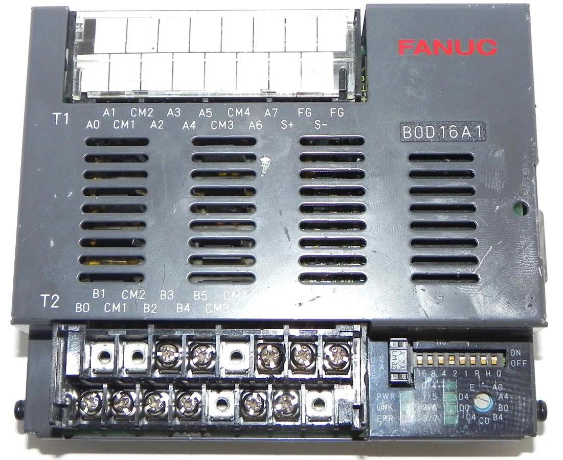 Used FANUC A03B-0808-C030 I/O MODULE BOD16A1 N05187, A03B0808C030