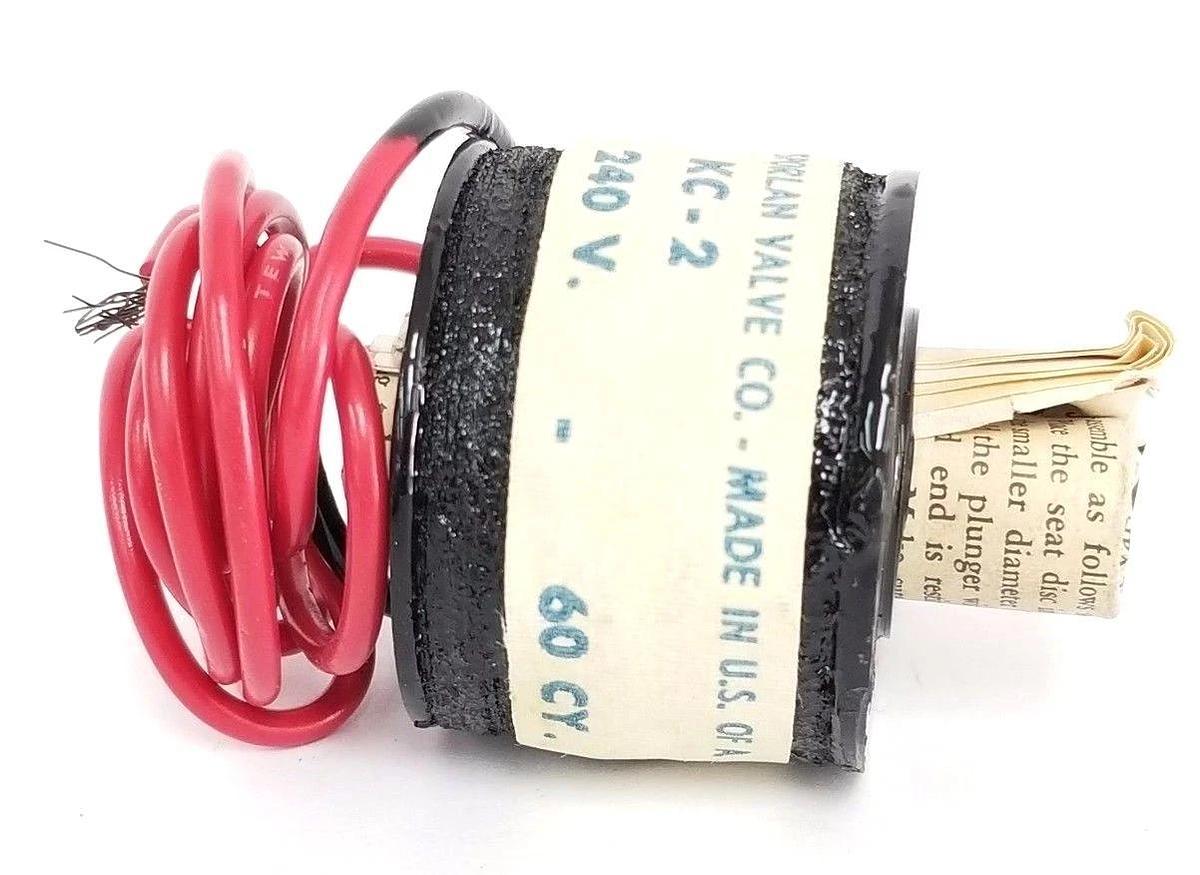 NEW SPORLAN VALVE CO. KC-2 COIL KC2, 240V, 60CY