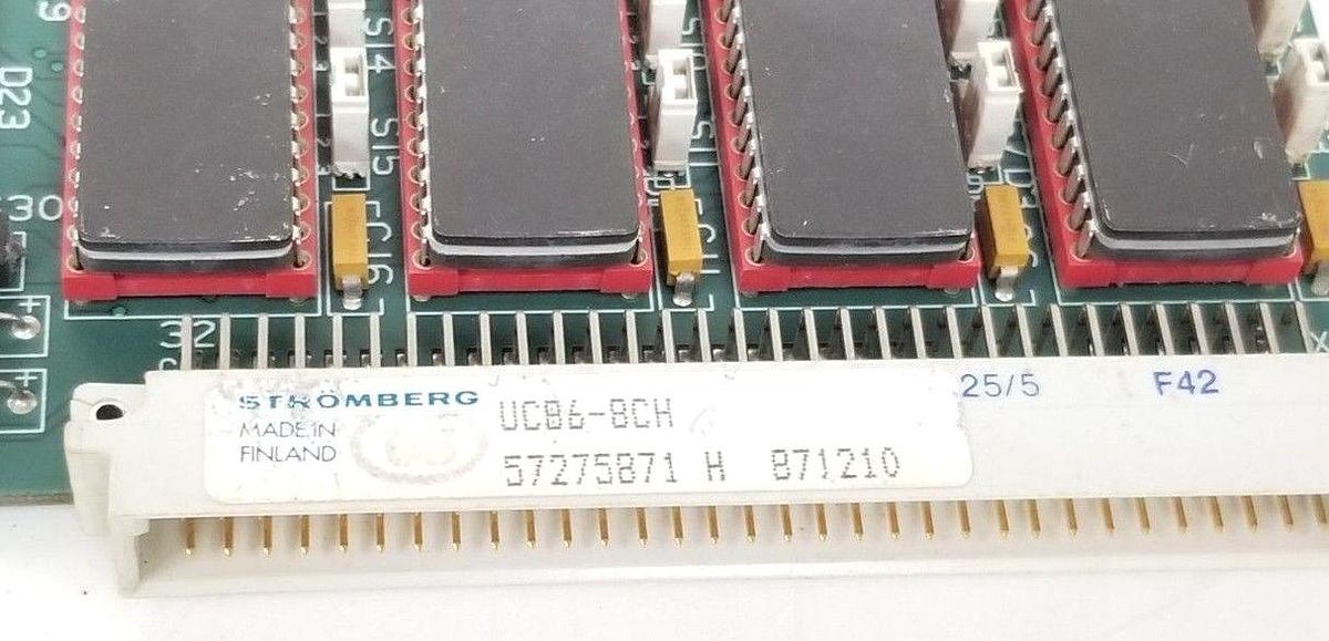 Used ABB / STROMBERG UC86-8CH COUNTER BOARD 57275871 5760896-0E UC868CH
