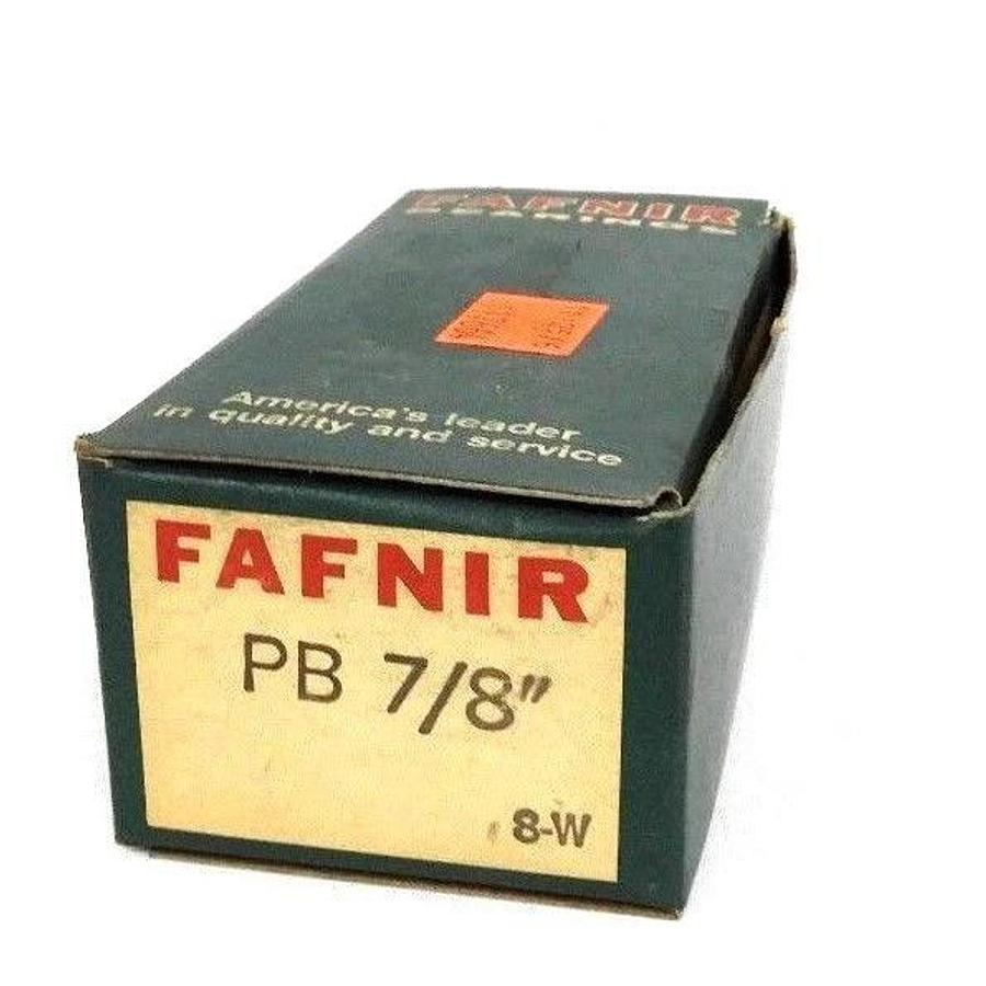 Used NEW FAFNIR PB 7/8" BALL BEARING PILLOW BLOCK