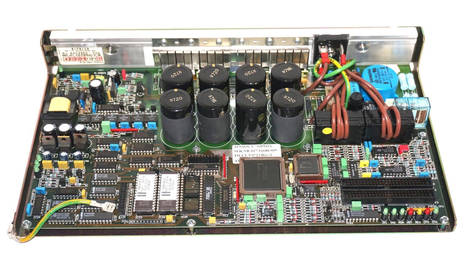 Used ATLAS COPCO 81P810A TENSOR A POWER BOARD 50P810A REV. 1