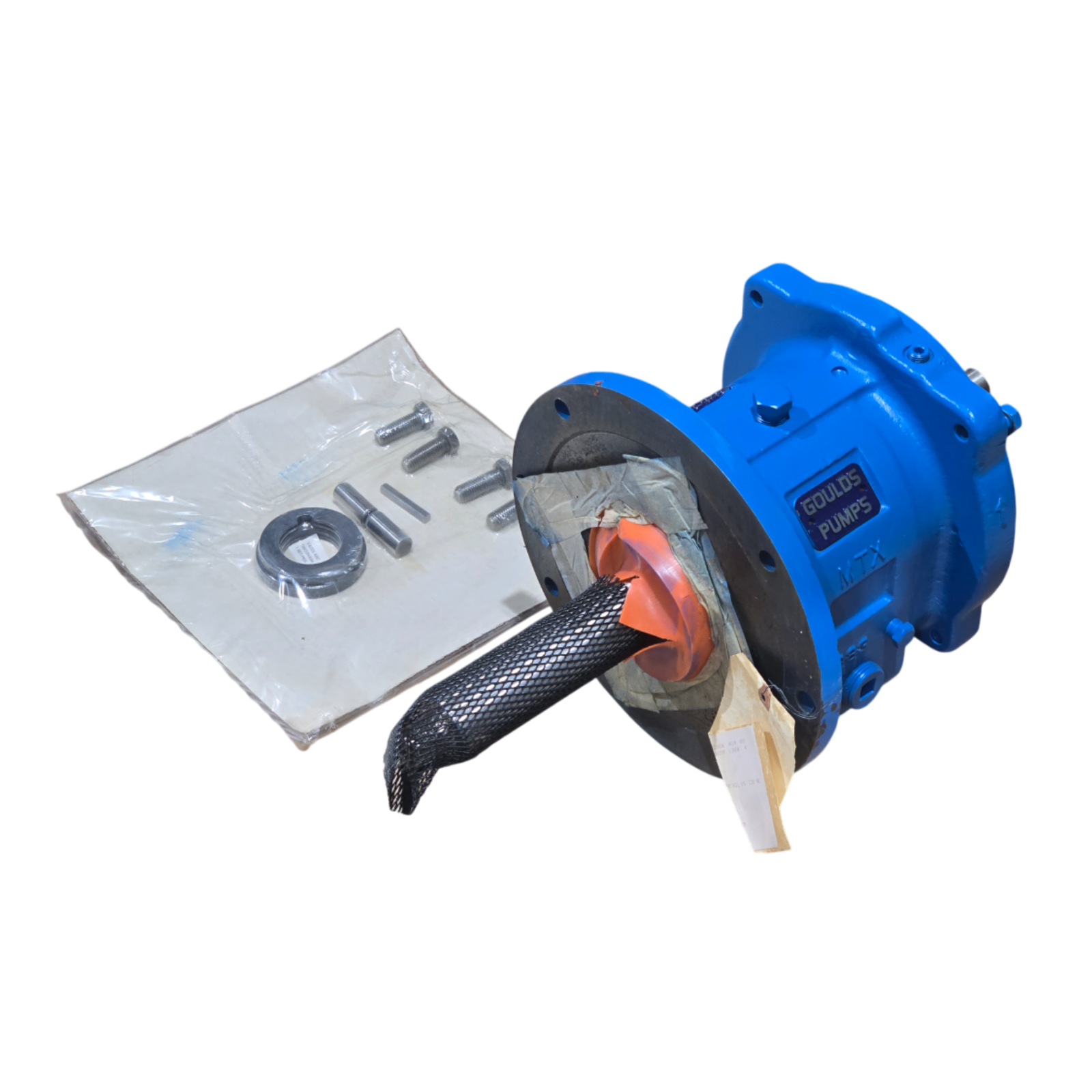 Used ITT GOULDS PUMPS P1600M0S00X000 POWER END 3196MTX OIL LS C20 NC NSNP