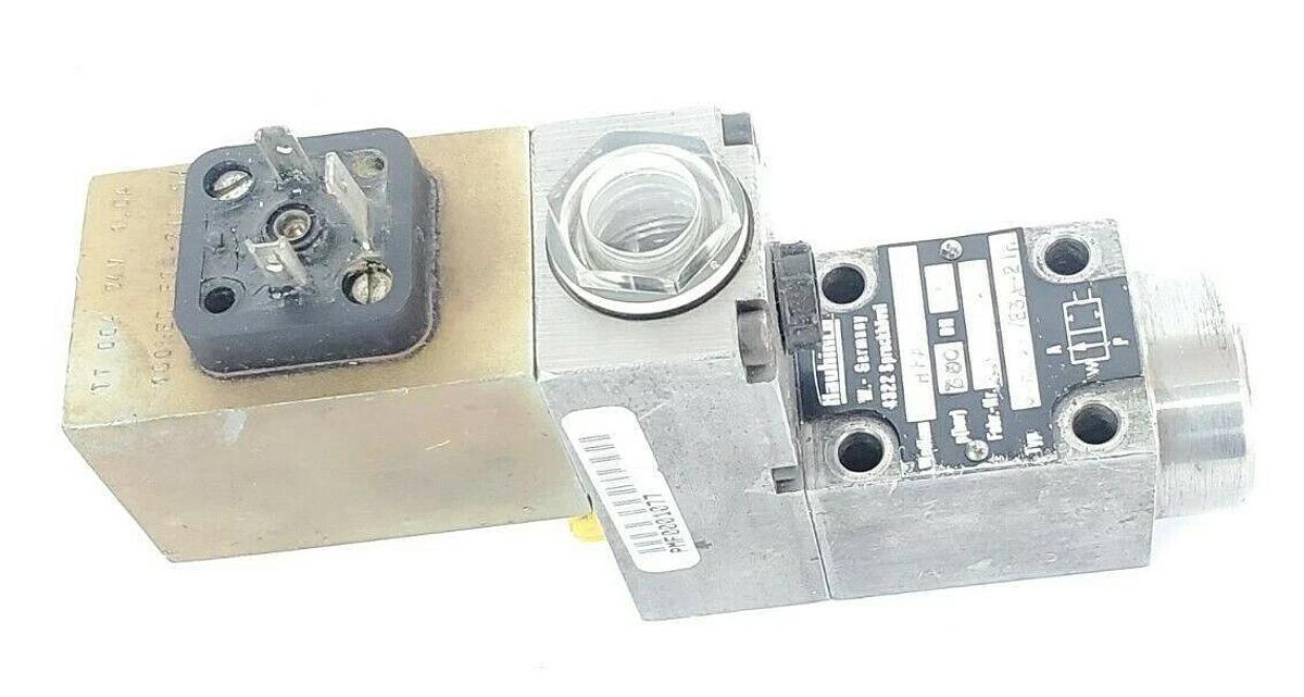 Used HAUHINCO S3N2610/E3A-2IN SOLENOID VALVE, 300PSI, DN3, MEDIUM: HFA, FABR NO: 388