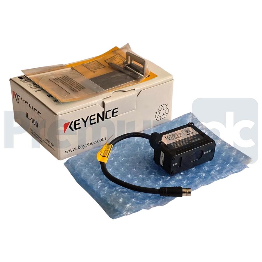 Keyence IL-100 CMOS Multi-Function Analog Laser Distance Sensor Head IL100 NSMP