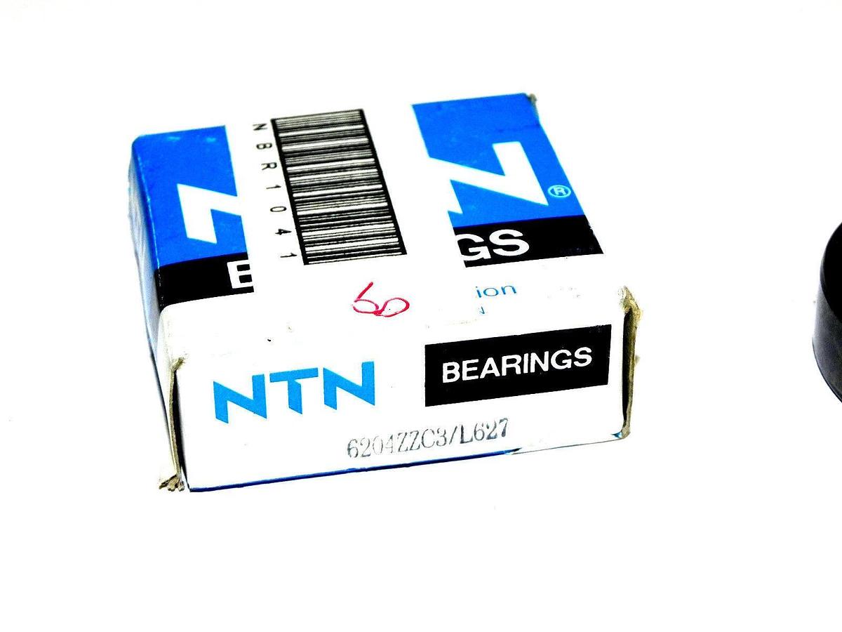 Used NIB NTN 6204LLU BEARING 6204LL 6204ZZC3/L627 BALL BEARING