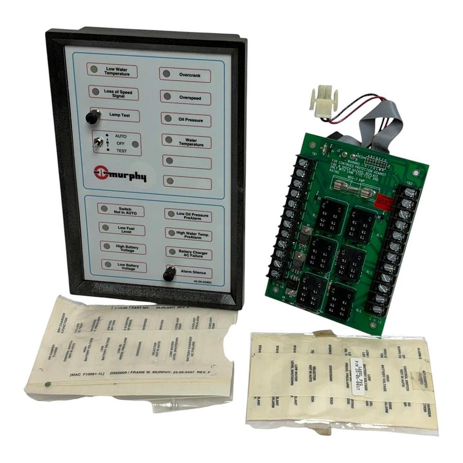 Used Murphy C/D Module Assy A901-12/24 Engine Control Panel Board 40000077 40000064