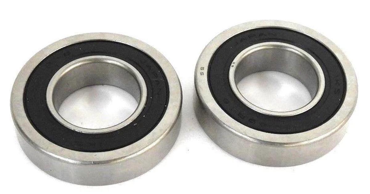 LOT OF 2 NEW IKS SS99R16 BALL BEARINGS RADIAL DEEP GROOVE SEALED 1X2X1/2IN