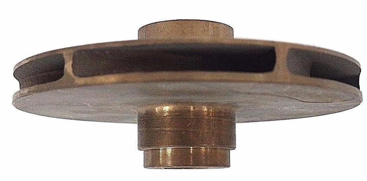 Used GOULDS PUMP PW17-535 VANE IMPELLER PW 17-535, PW17535 BRASS