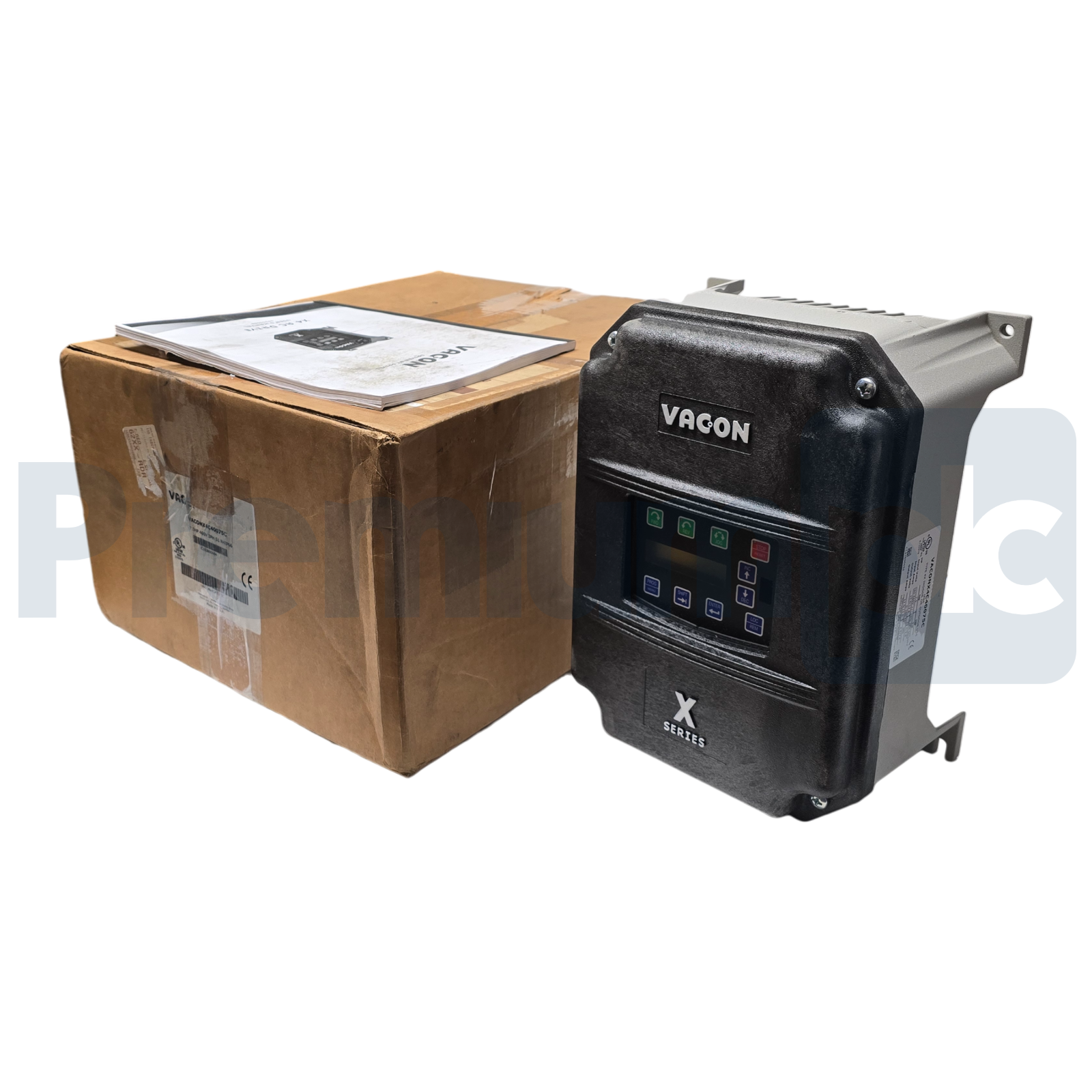 Used Vacon X4C40075C X-Series X4 VFD AC Drive 7.5HP 460V 3PH VACONX4C40075C NSMP