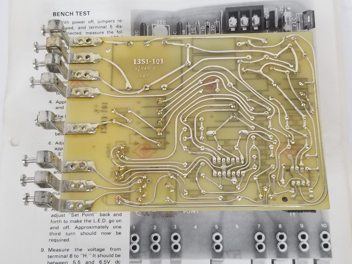Used NEW FENNER INDUSTRIAL CONTROLS 12M3-101 VOLTAGE SENSOR BOARD 12M3101