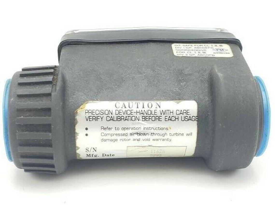 Used GPI MODEL 03V31GM ELECTRONIC DIGITAL FLOW METER 03V31GM*5