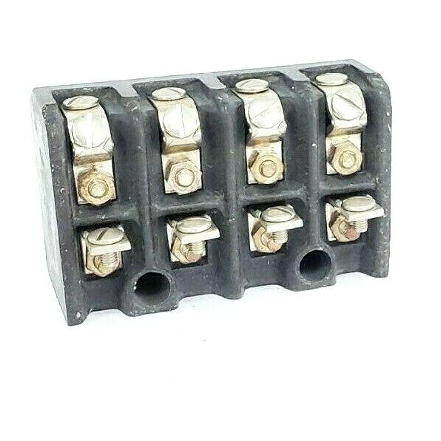 Used NEW ALLEN-BRADLEY X-49661 CONTACT BLOCK, 4 N.O., SIZE 1, X49661